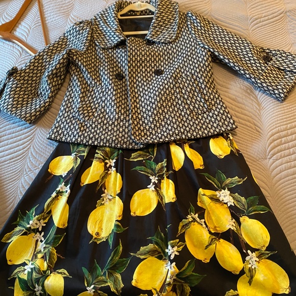 Vintage ladies honeycomb tweed cropped jacket. - Picture 4 of 5